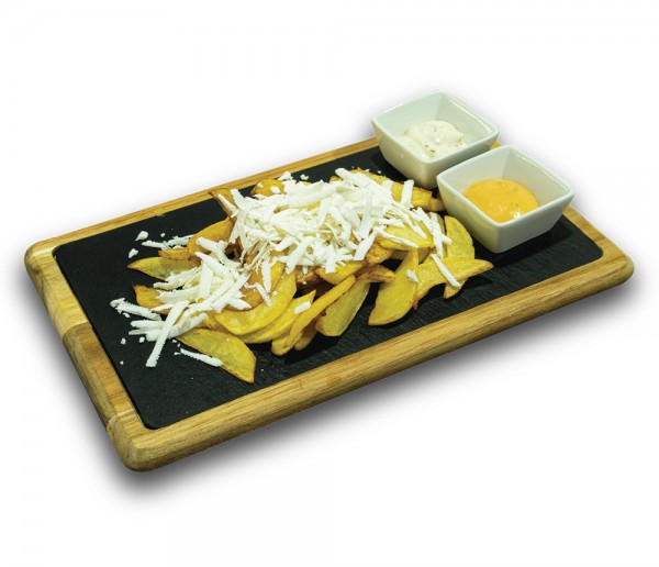 Пържени картофки със сирене