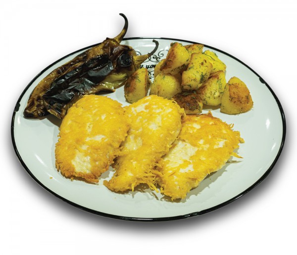 Пилешки филенца с пармезан